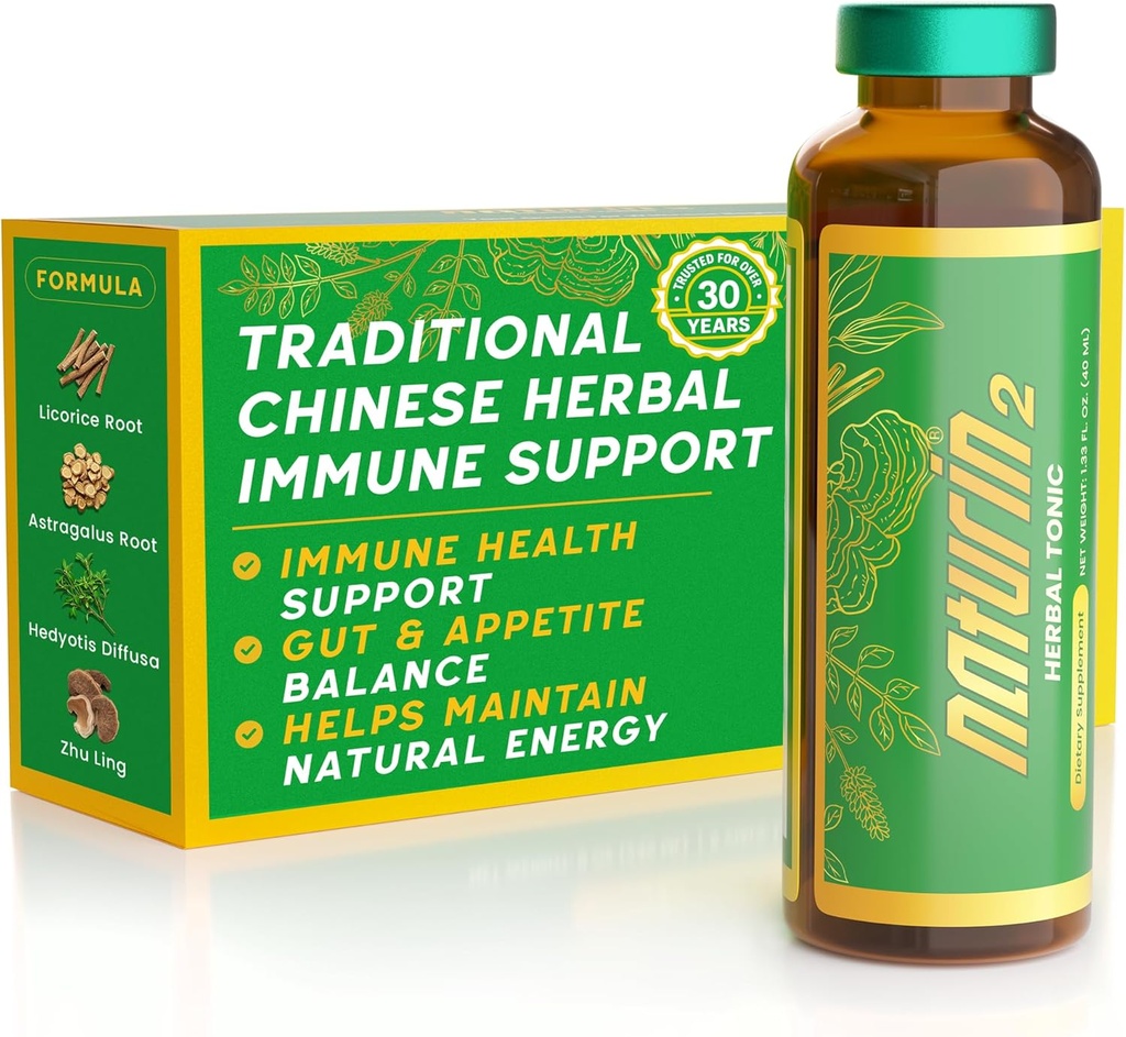 Herbal Immune Support & Adaptogen Drink - 6 flacoane (40ml) 