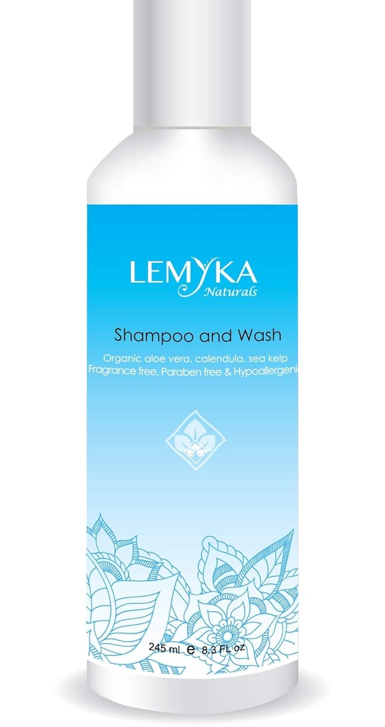Eczema Şampon, înroşirea feţei Spălare, pentru piele rozacee, scalp, capac leagăn, mătreaţă, piele sensibilă, hipoalergică, fără sulfat, fără parfumuri, 8,3oz