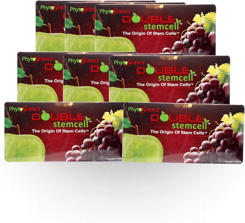 8X Phytoscience Double Stemcell - Formula anti-îmbătrânire cu Apple și celule stem de struguri Livrare gratuita