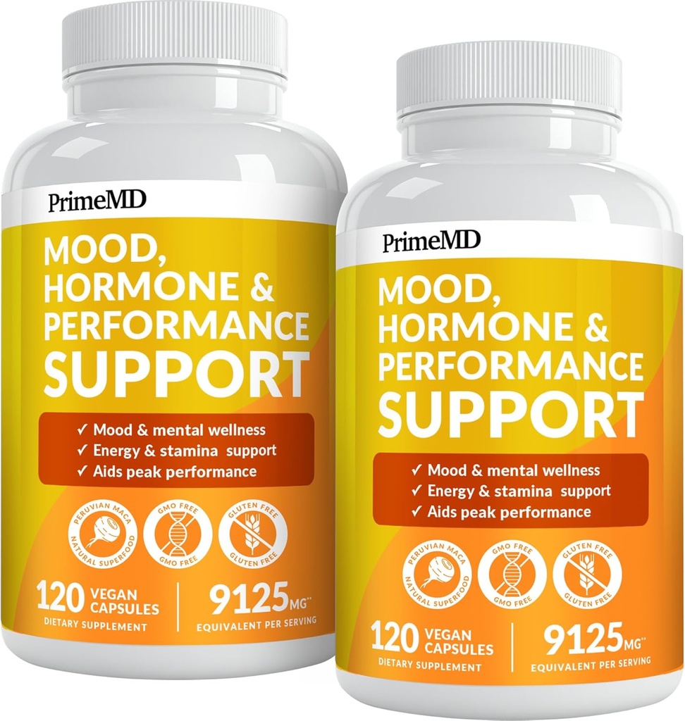 19-in-1 capsule de rădăcină Maca peruviane - 9125 mg Ashwagandha Suplimente cu Maca Schinduf & Ginseng (120 capsule), ambalaj cu 2 capsule