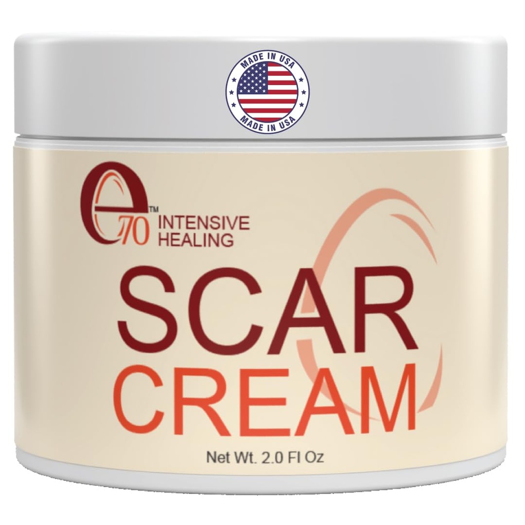 Scar Cream Gel pentru Chirurgical Scars Repair Rapid C-Secțiune -2.0 Fl Oz , Urme de întindere, Keloids, Burns, Scar Away Cream pentru Scars vechi. Vitamine Full - toate tipurile de piele - Reduce pete de acnee și tratament cicatrice