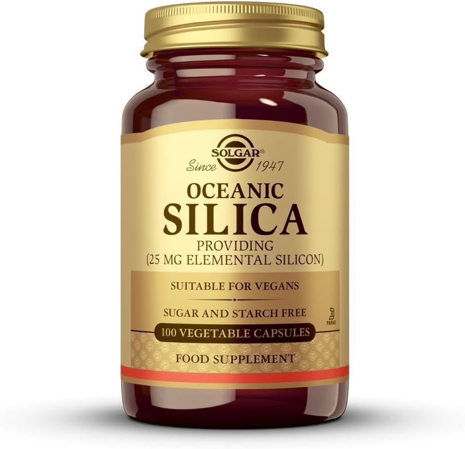 Capsulele de legume din dioxid de siliciu, solgar, 25 Mg, 50 Count