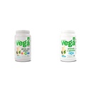 Vega organică All-in-One Vegan Proteine pulbere și verde praf de proteine, Vanilie - 20g plante pe bază de proteine Plus legume