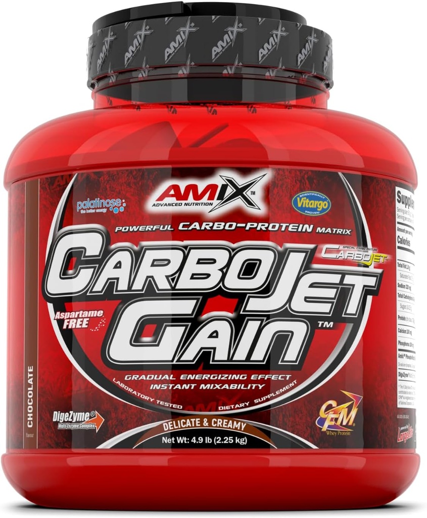 Amix CarboJet Gain - 4.96 Lire - Aroma de ciocolata