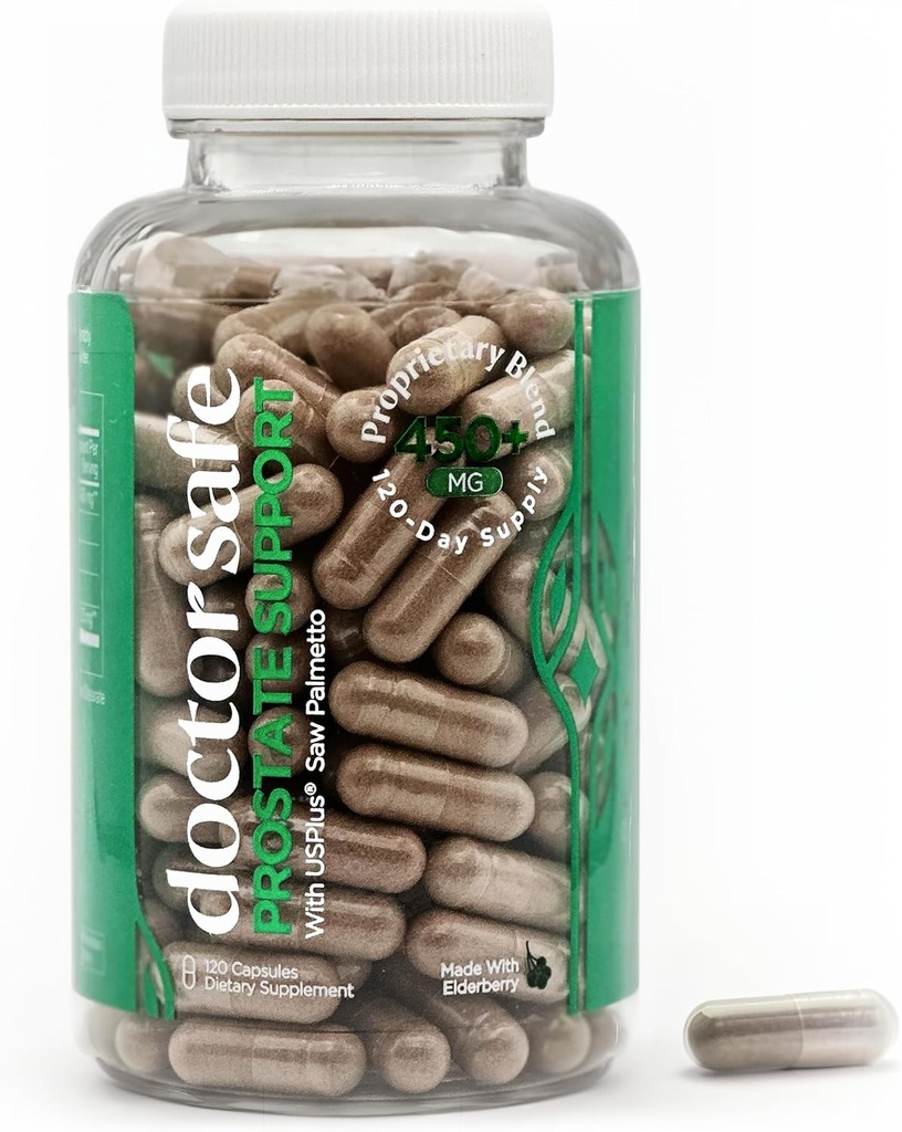 Saw Palmetto Prostate Suplimente cu USPlus Saw Palmetto pentru bărbați și femei - avansat de sănătate prostată și de revitalizare a părului 