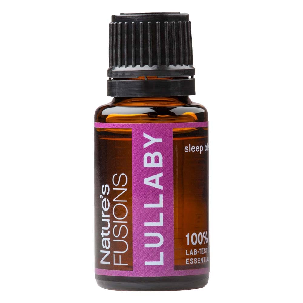 Fusions Nature's Sleep Essential Oil Blend 15ml - Calmant Drea, Diffuser, Natura's Fusions Lullaby - 100% Pure terapeutic Grad - Lavender, Roman Chamomile, Neroli, Rose, Vanilla, Ylang Ylang