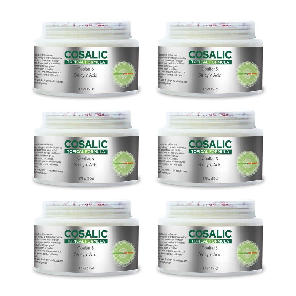 SALVE 50 Gram Acid salicilic Tar Pack 6