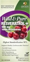 Genceutic Naturals Wild & Pure Resveratrol Capsule vegetariene, 60-conte 