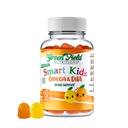 Greenfield Nutritions Smart Kids Halal Omega 3 Gume cu DHA - 60 Vitamine Halal pentru copii, Sprijină Creier & Imune Sănătate - Vegan, Non-GMO, Gluten, Gelatină-Free și Peanut-Free Halal Gummy Vitamine