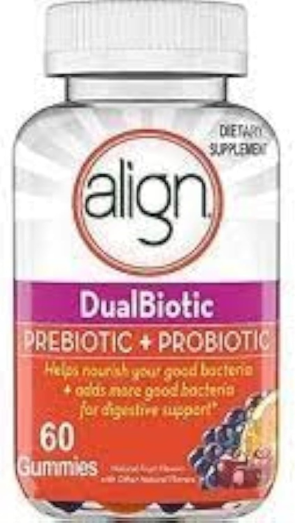 Aliniere Prebiotic + Gume Probiotice Aroma de fructe naturale - 60 CT, pachet de 3