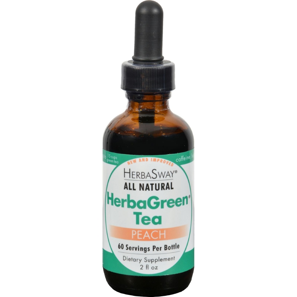 Herba Sway - Herbagreen Tea Peach, 2 fl oz lichid