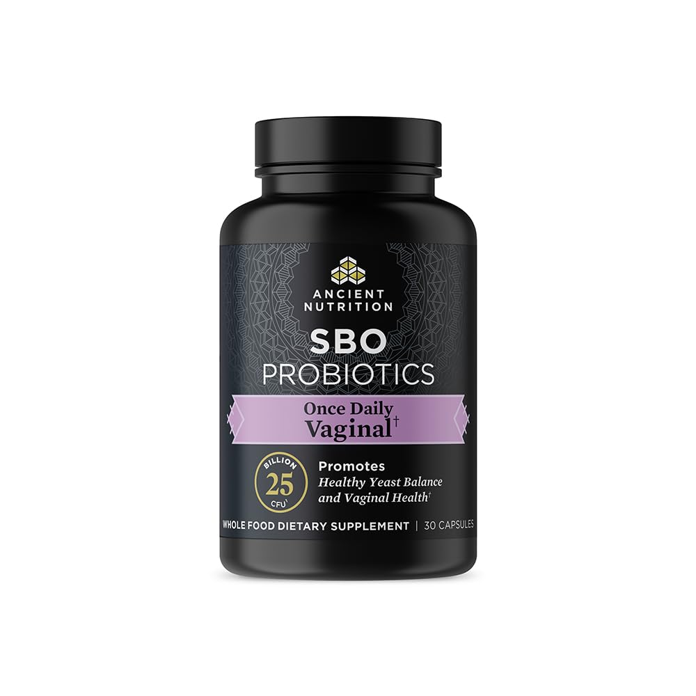Probiotic nutriție antică pentru femei, Probiotice o dată pe zi pentru femei pentru sănătatea vaginală, 30ct, Balanță drojdie sănătoasă pentru îngrijirea feminină, Made with Cranberry and Apple Cider Vinegar, 25 Miliarde CFU