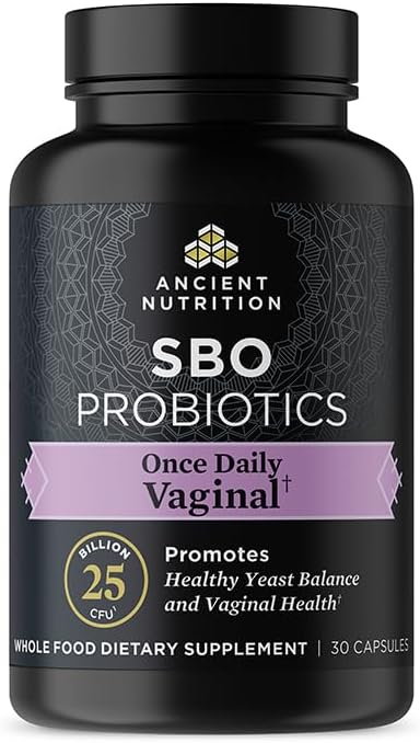 Probiotic nutriție antică pentru femei, Probiotice o dată pe zi pentru femei pentru sănătatea vaginală, 30ct, Balanță drojdie sănătoasă pentru îngrijirea feminină, Made with Cranberry and Apple Cider Vinegar, 25 Miliarde CFU
