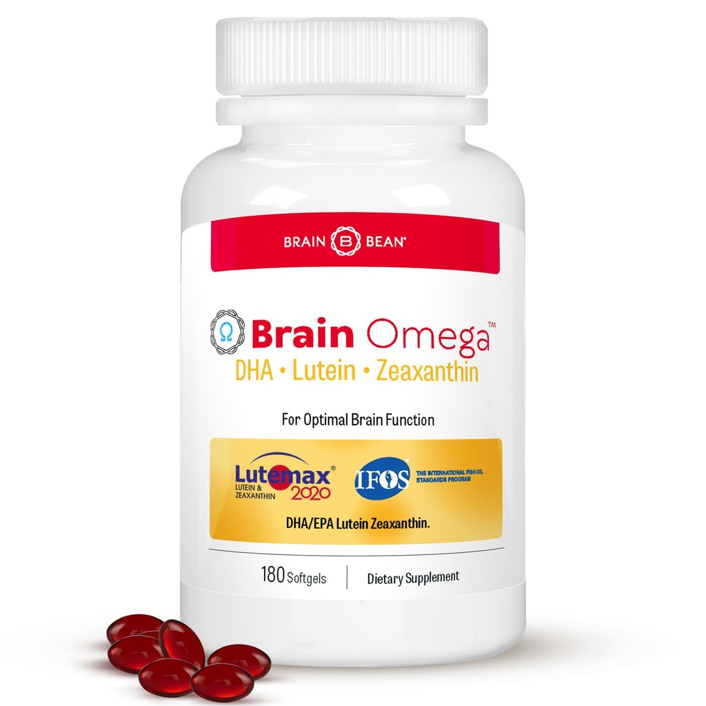 Creier Omega cu lutein și Zeaxantină 