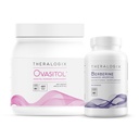 Theralogix Ovasitol Inositol Canister + Berberine Enhanced Absorbtion Bundle, 14,12 Ounce & 90 Count (Pachet de 2)