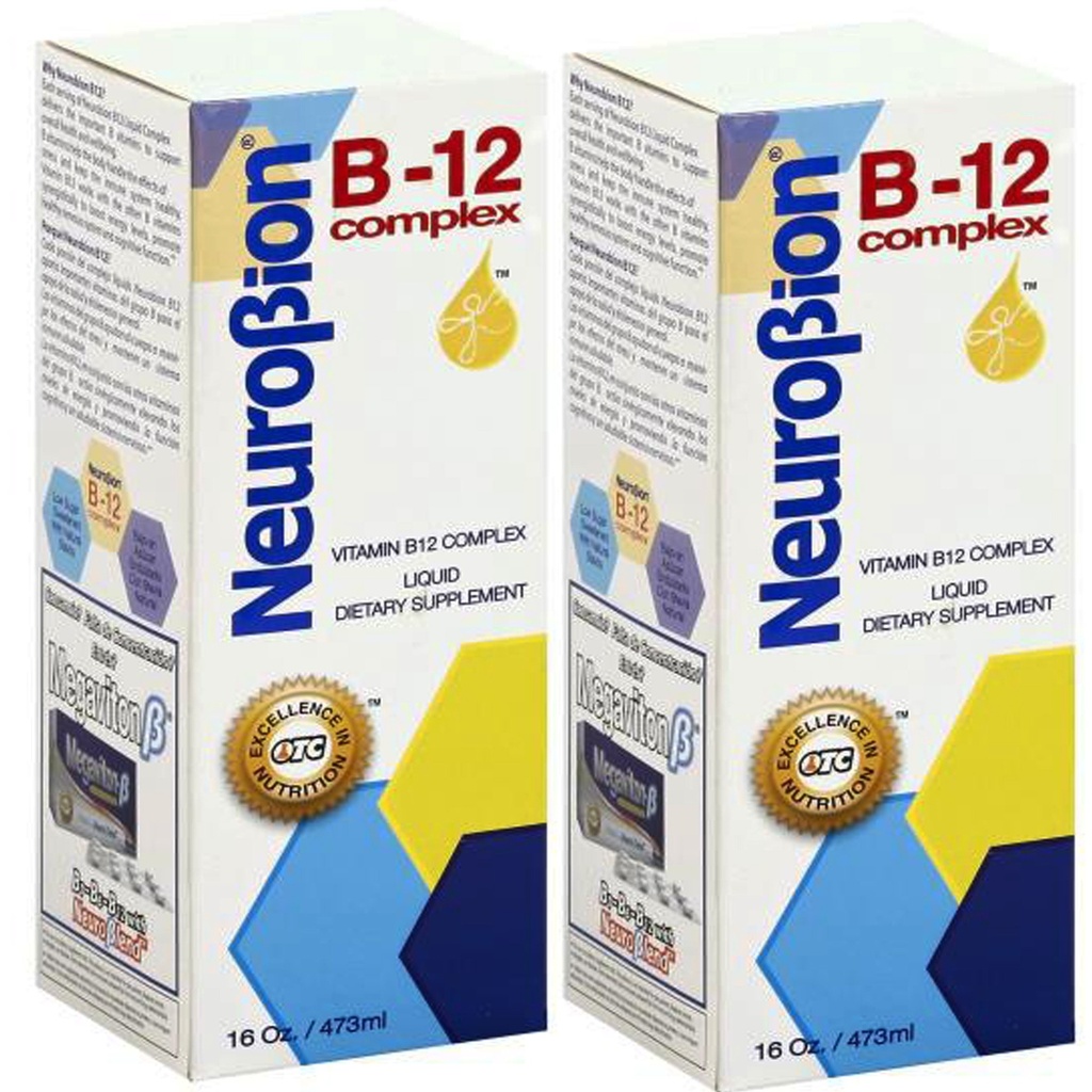 Neurobion Vitamina B12 Complex 16 Oz lichid Citrus Flavor 2 ambalaj