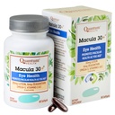 Sanatate cuantica Macula 30+ Suplimentul de ingrijire a ochilor promoveaza sanatatea maculara si retinala pe masura ce varsta cu lutein Zeaxantină Omega-3 Vitamine C & E Daily Nutrition pentru femei si barbati - 60 Softgels