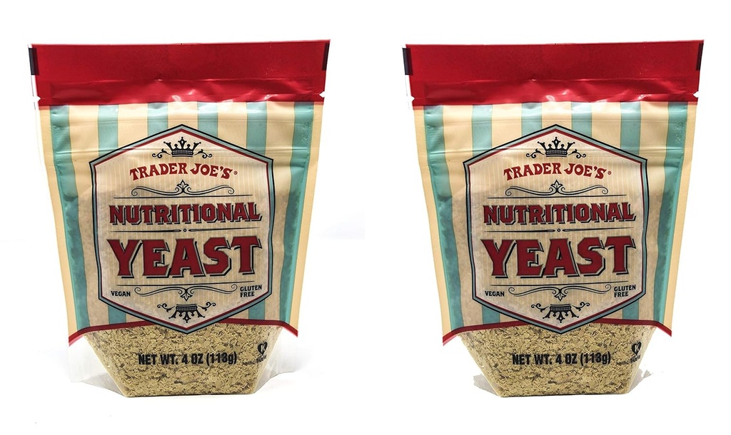 Joe's Nutritional Yeast - Vegan, Gluten-free, 4 Ounce - PACK OF 2
