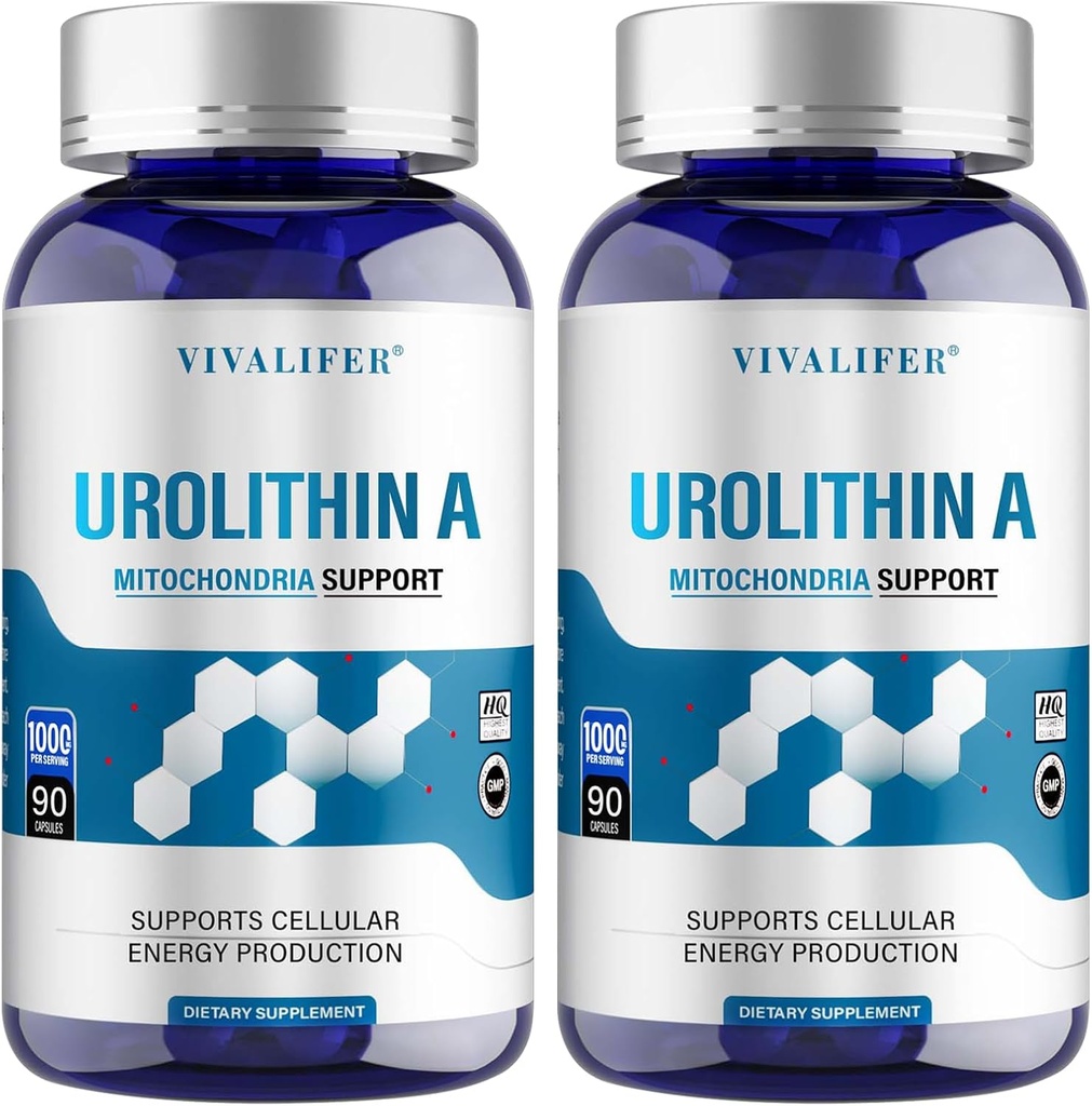 Urolitina Un supliment 1000 mg, 180 Softgels puternic antioxidant de protecție, promovarea sanatoasa imbatranire & Mitocondriale de sănătate și de sprijin de reparare a celulelor pentru bărbați și femei