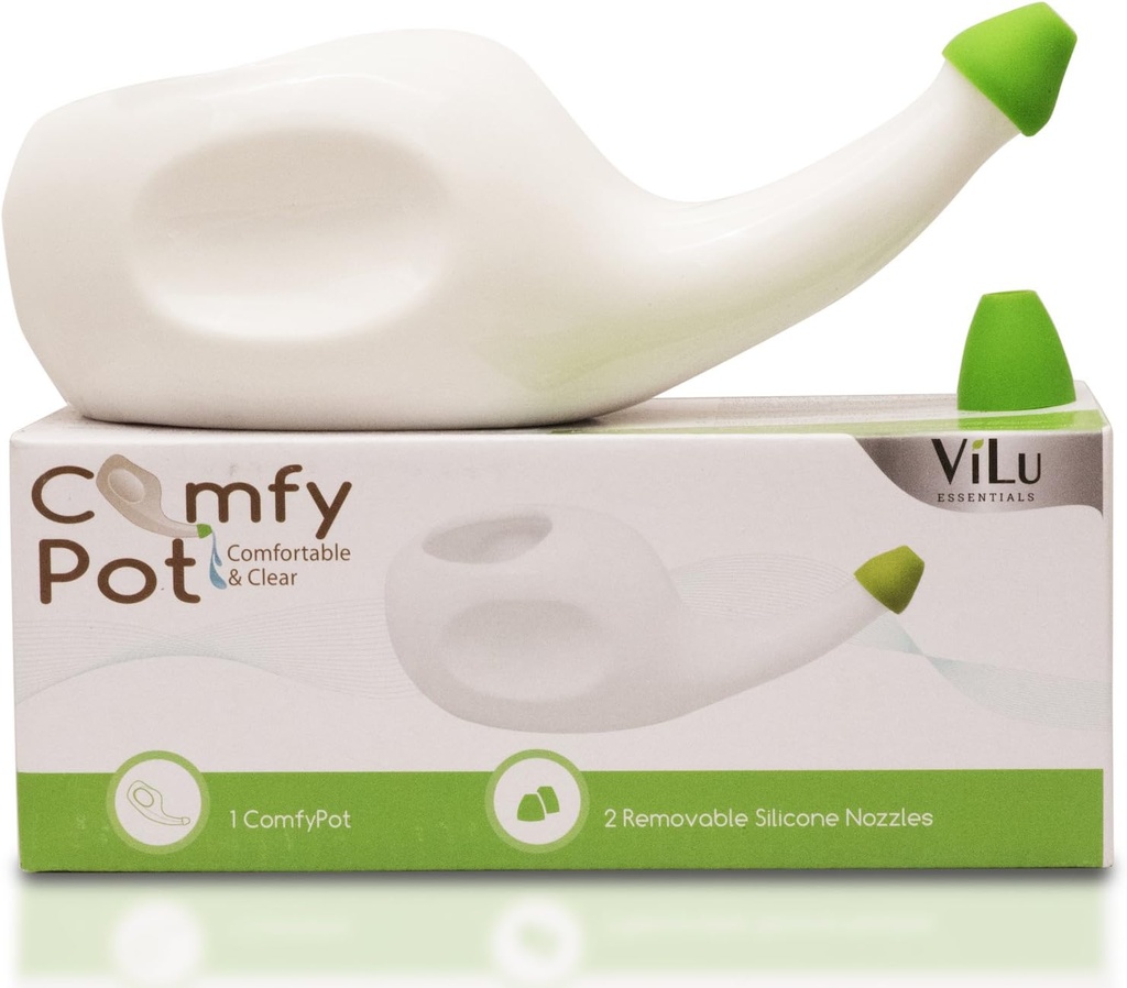 Neti Pot Sinus Clătire flacon Irigare nazale Sistem de congestionare Ajutor nas Cleaner Spălare Nasal Clătire Flush sistem pentru adulți și copii Clătire salină Sinus Infecție