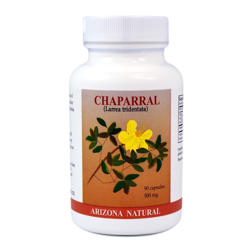 Chaparral (Larrea Tridentata) 500 mg, 90 capsule