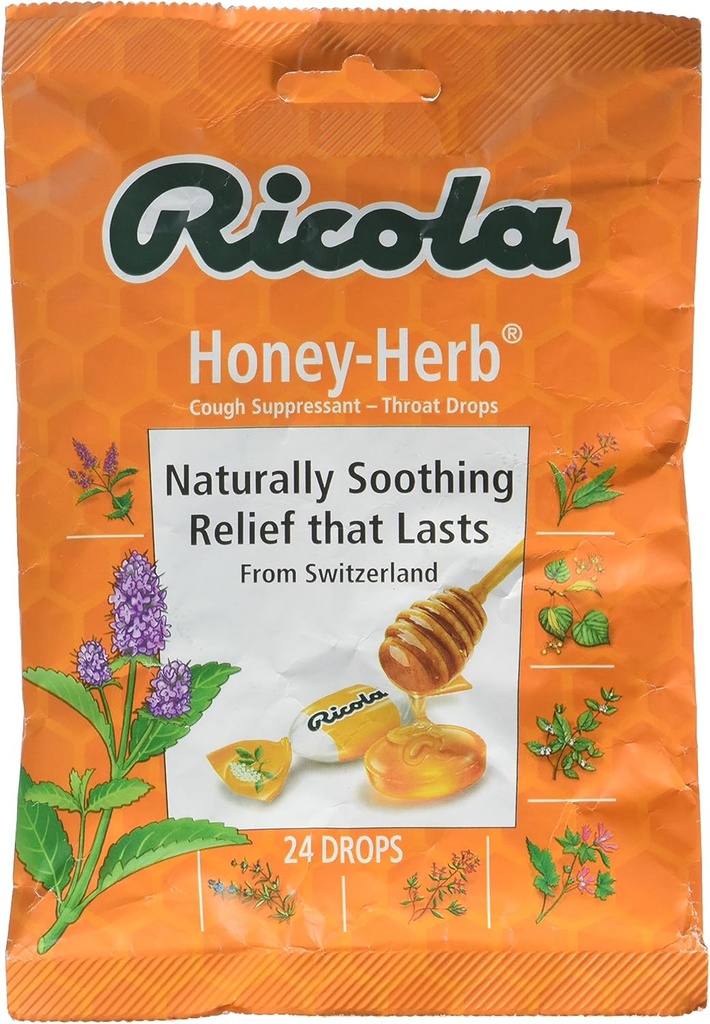 Ricola Natural Honey Herb 24 picături