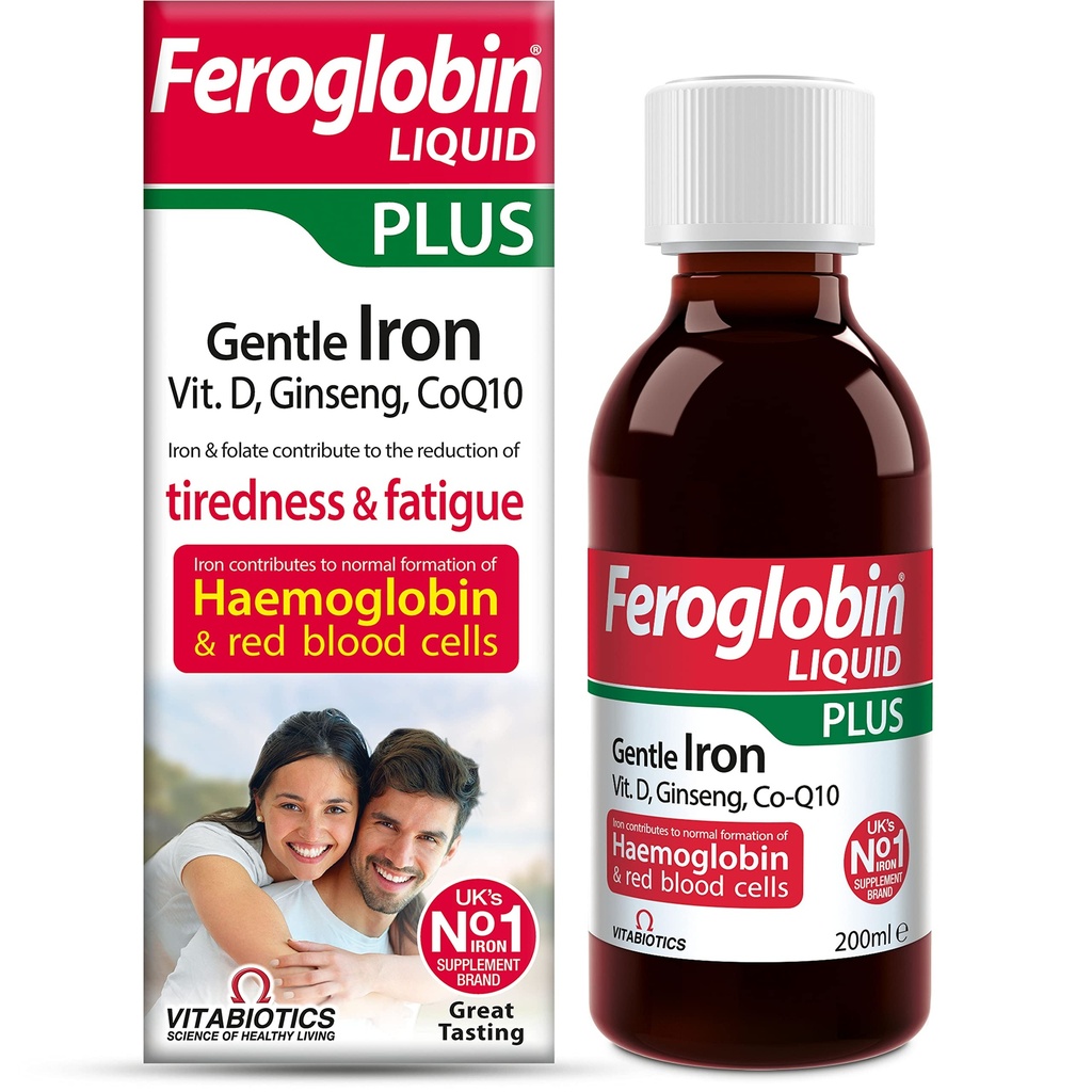 Vitabiotice Feroglobin 200ml Plus lichid
