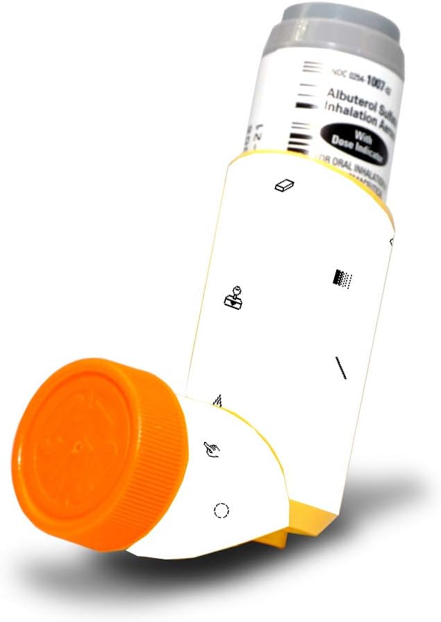 MightySkins Skin for Proventil HFA Astm Inhaler - Honeycomb Primar 