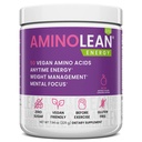 RSP NUTRITION AminoLean Natural Pre Workout pulbere, Sucralose Free Amino Energy with No Artificial Dyes, Vegan BCAAs and Weight Management, Acai, 25 Serv