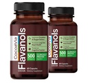 CocoaVia Cardio Health Supplement, 60 Day, 500mg Cocoa Flavanols, Suport Heart Health, Boost Nitrogen oxid, Blood Circulation, Energy, Vegan, Dark Chocolate, 120 Capsule
