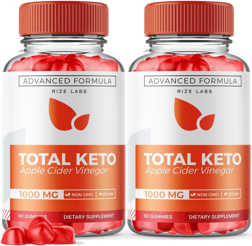 rigoare laboratoare (Pachet de 2 total Keto Gumies pentru pierderea in greutate avansata, Suplimentul la pierde Belly Fat, Formula de putere maximă, Gomitas Recenzii (120 Gummies)