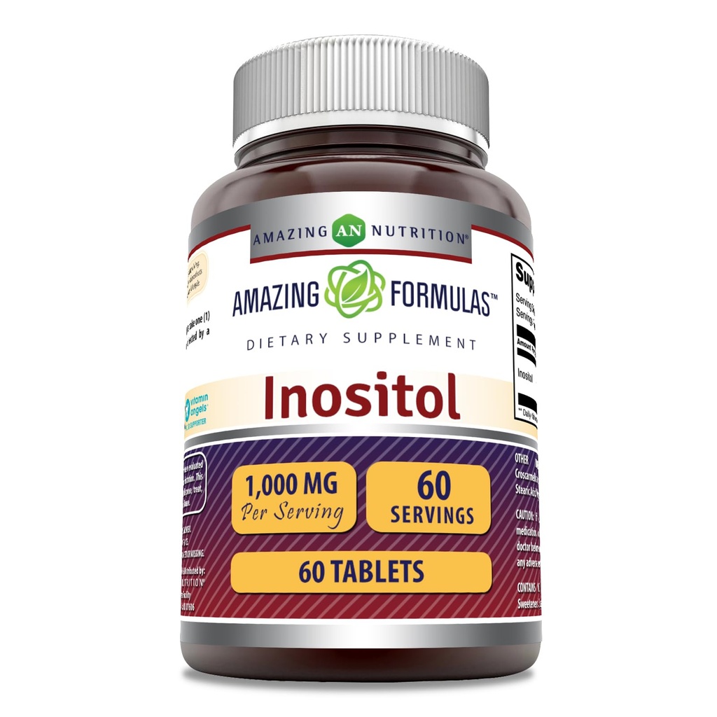 Amazing Formulas Inositol 1000 mg Supliment 