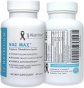 NAC MAXTM - Ultimate N-Acetilcisteină Blend - sprijină sistemul imunitar - sănătatea respiratorie - sănătatea ficatului - mai bună decât NAC în monoterapie
