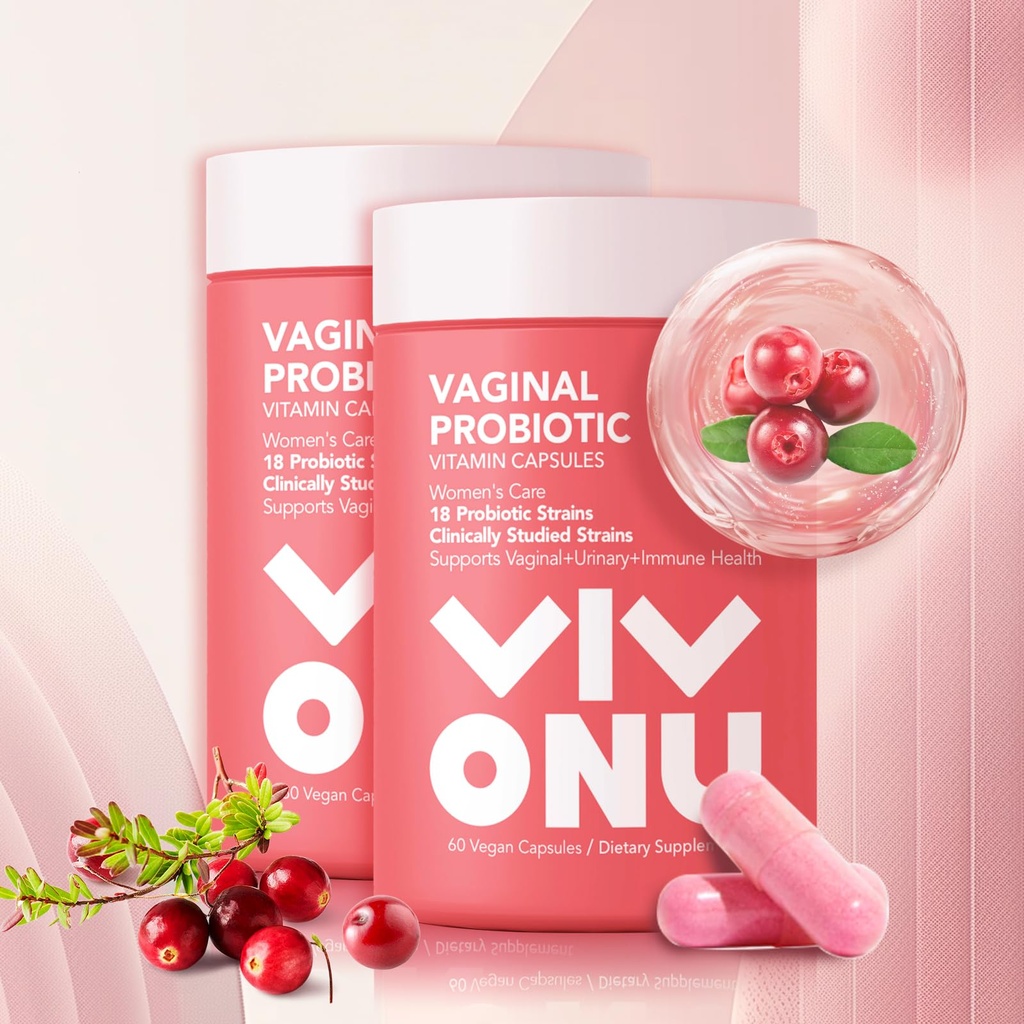 Femeii Probiotic, Prebiotice & Lactobacillus Probiotic Blend,60 Miliarde CFUs,18 Strains,Ajutor Femeii Sănătate,Boost Immune,Digestive,Gut,Promote Healthy Vaginal Odor & Vaginal Flora