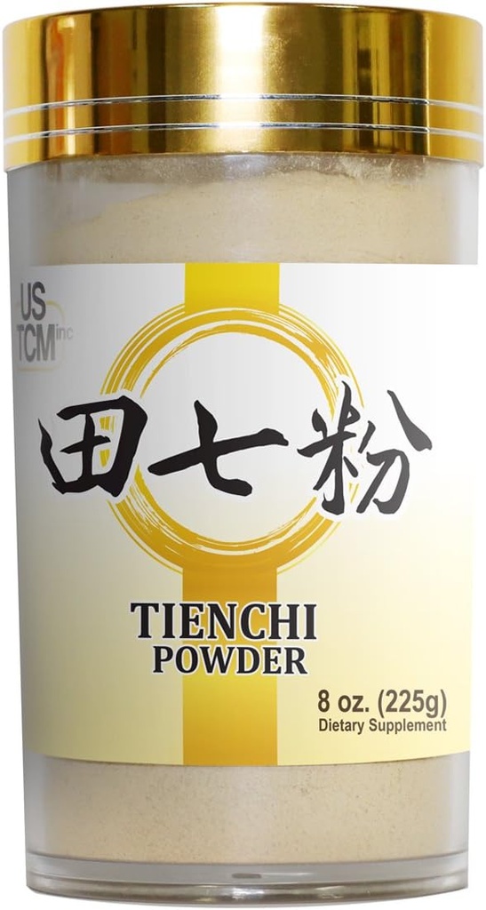 100% Pur Tienchi pulbere Pseudoginseng Notoginseng Sanqi pulbere Tienchi Ginseng pulbere 