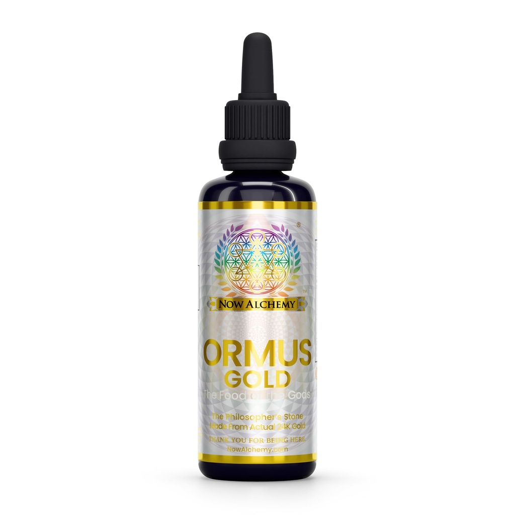 24K ORMUS Gold - de la Pionierii ORMUS. Ocean Plasma Minerale cu aur monoatomic actual 24K. Crafted Sacru cu Reverence.