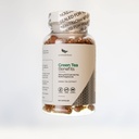 Ceai verde Beneficii - Peste 350 mg de EGCG per flacon - 99,9% Polifenoli - Sprijină sănătatea - 120 capsule per flacon