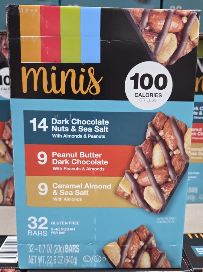 Kind Minis Variety Pack 32 Bar 22,4oz 640g cutie