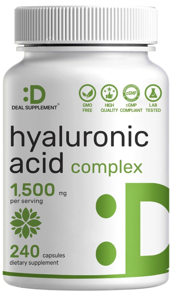 Deal Suplimentul Acid hialuronic Suplimente 1500 mg 