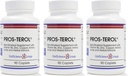 Pros-TEROL (3 Kit de sticlă), Prostate Relief cu 900 mg plante Sterols cu semințe de dovleac, Stinging Nettle Root, rădăcină de ghimbir, extracte de rădăcini de lemn dulce 90 Caplete