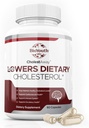 BioYouth Labs Natural Cholesterol Lowering Supplement Supliment pentru adulţi - Amestec nutritiv de Usturoi, Berberine, Extract de Coca & Soy Lecitin - 60 capsule