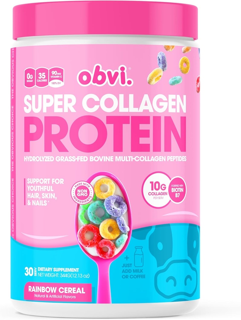 Proteina Obvi Super Colagen - Rainbow Cereal