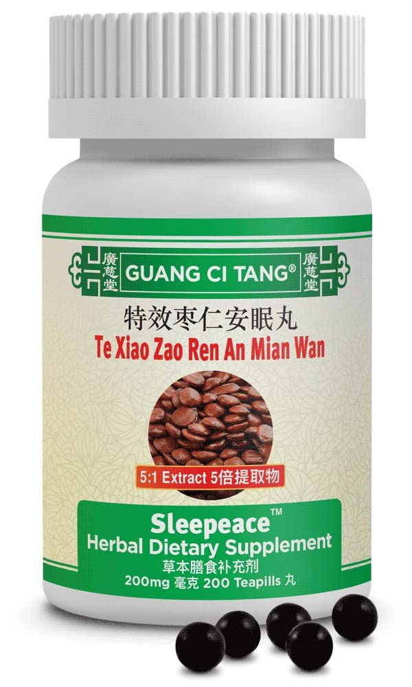 Guang Ci Tang ActiveHerb - Sleepeace Te Xiao Zao Ren an Mian Wan - 200 de pastile