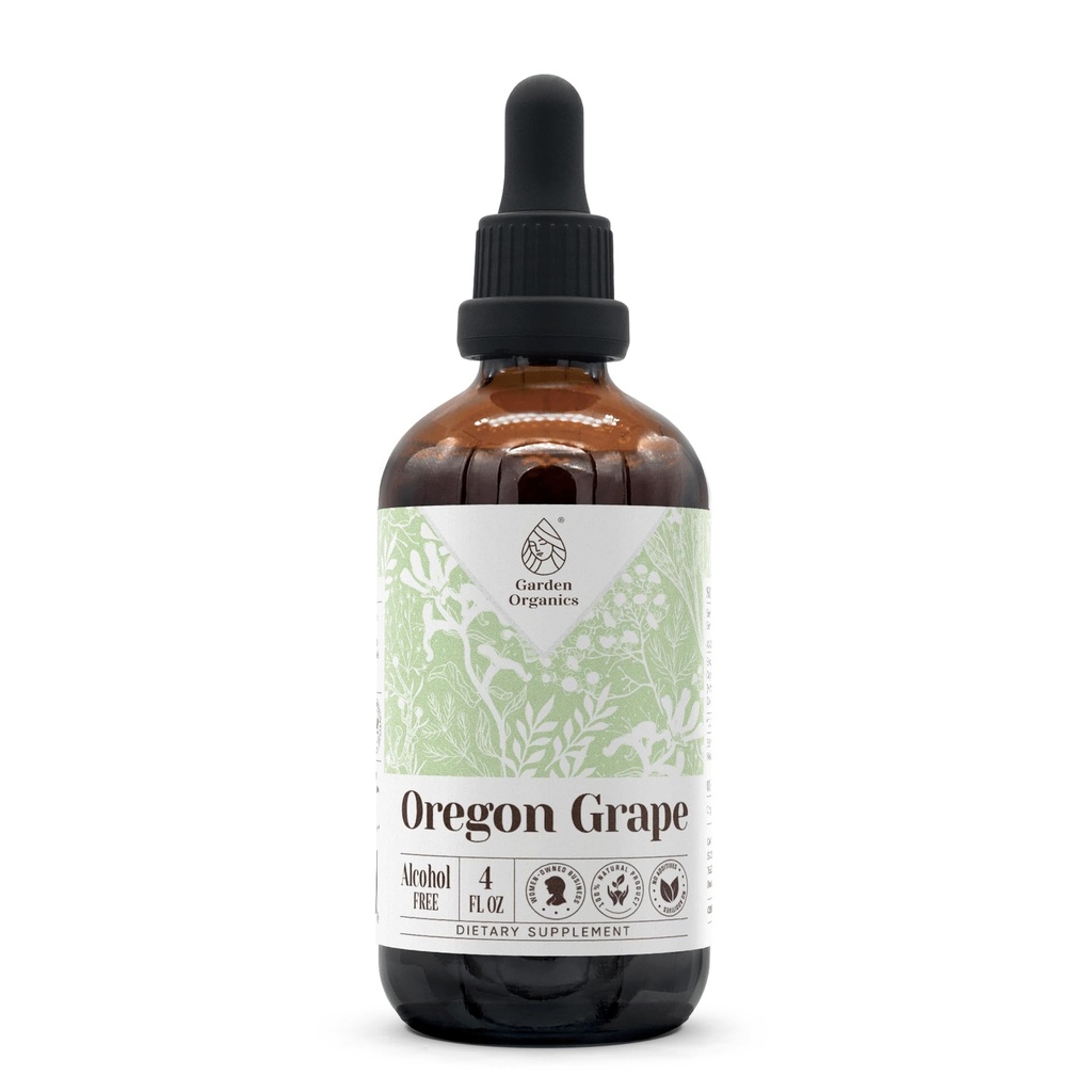 Extract natural de tinctură fără alcool din Oregon, Booster de sistem imunitar, picături de lichid din 100% (4 fl oz)