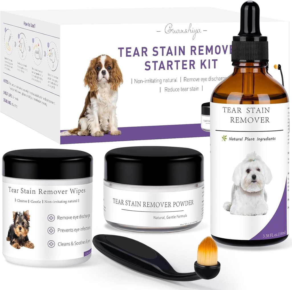Dog Tear Stain Remover Starter Kit