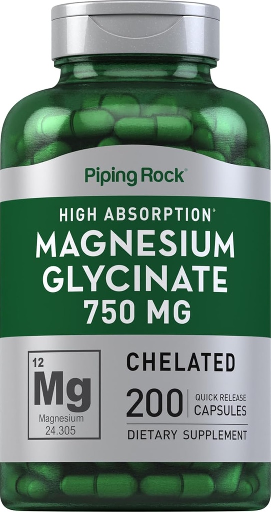 Piping Rock Magneziu Glycinate Capsule 