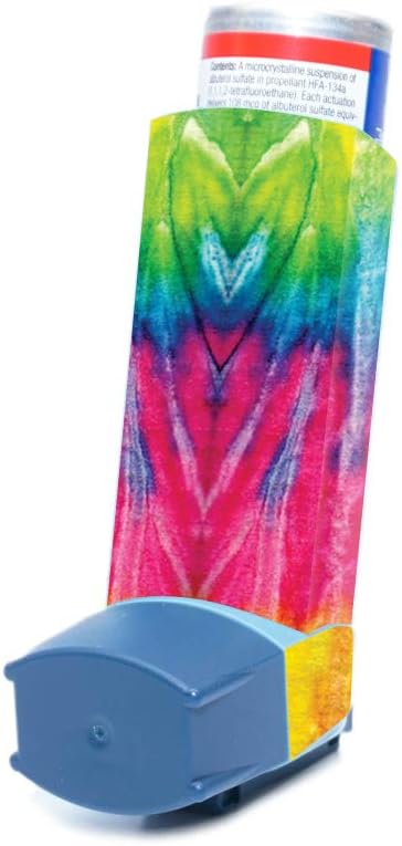 MightySkins Skin for Ventolin HFA Astm inhalator - Tie Dye 2 