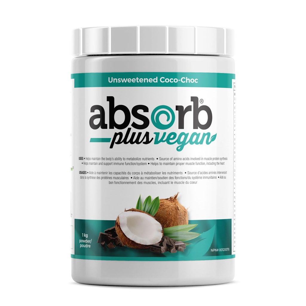 Proteina de izolat Vegan - Sanatate gutoasa, Suport nutritional, Ingrediente naturale, Non-GMO, Gluten-Free, Proteina de orez sprouted organice (2.2 lbs, Coco-Choc neîndulcit)
