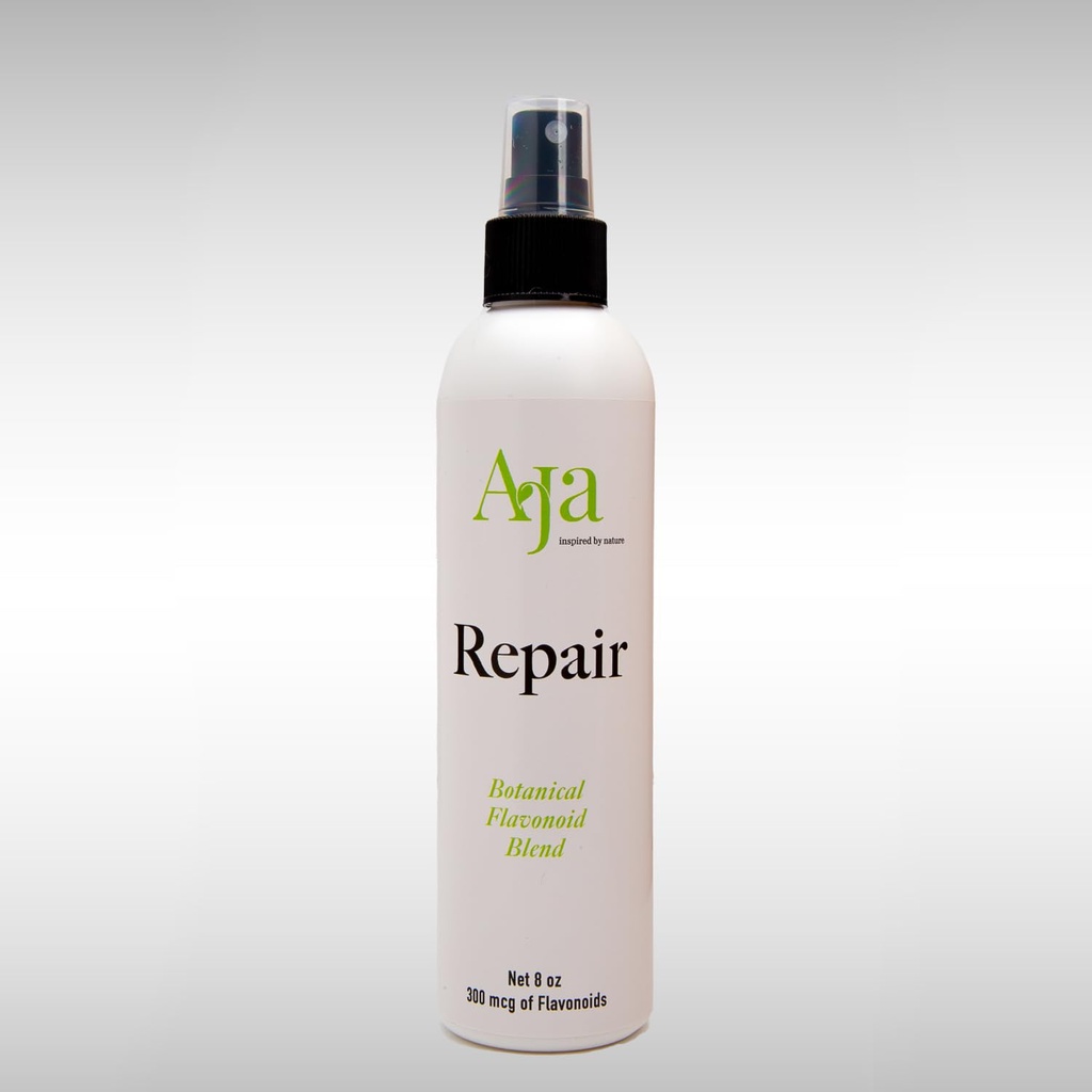 AJA REPAIR Mist - Spray natural de înmuiere a pielii cu bioFlavini pentru iritații (8 Ounce)